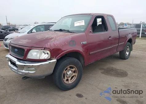 1997 Ford F-150 Lariat/Xl/Xlt from USA, damaged, VIN 1FTDX18W9VNC55865